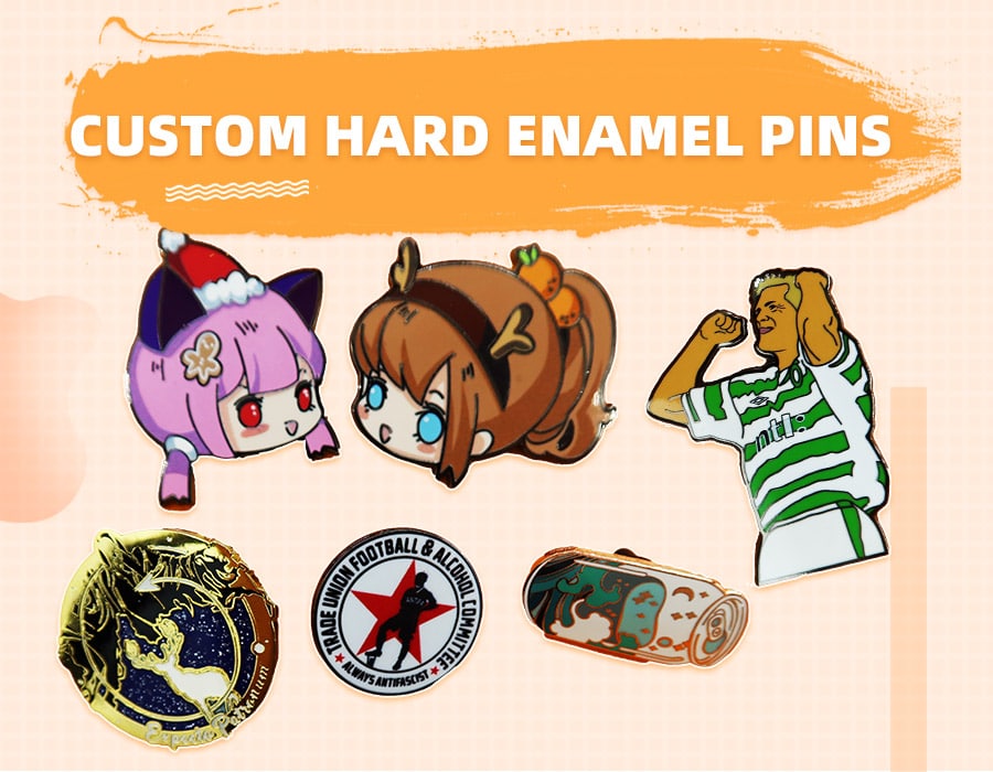custom hard enamel pin