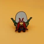 Custom Monster lapel pin