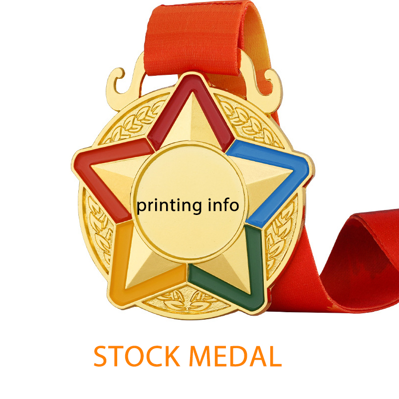 stock metal medal