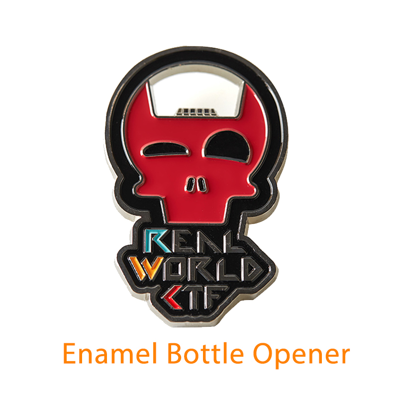 Enamel bottle opener